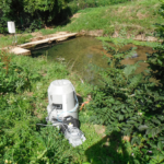 2020 Hydrogéologie traçage Calligée Aveyron Fluorimètre